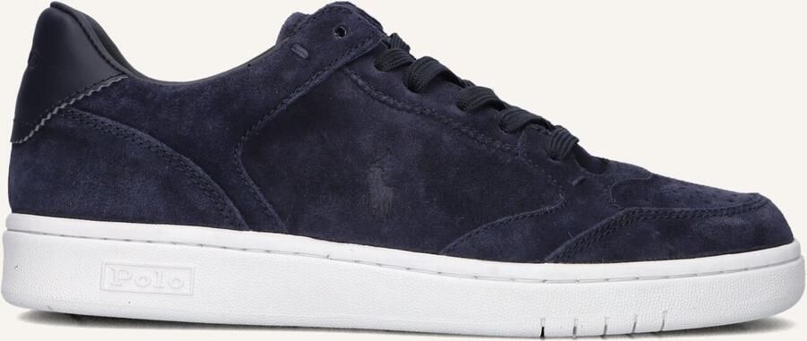 POLO RALPH LAUREN Ralph Lauren Lage Sneakers Heren Polo Court Maat: 43 Materiaal: Suède Kleur: Blauw
