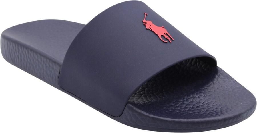Polo Ralph Lauren Pool Slide Sandalen Schoenen navy red maat: 46 beschikbare maaten:41 42 43 44 45 46 - Foto 3