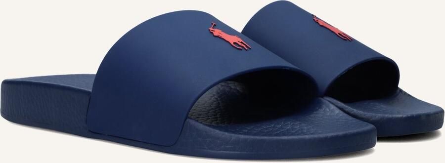 Polo Ralph Lauren Pool Slide Sandalen Schoenen navy red maat: 46 beschikbare maaten:41 42 43 44 45 46 - Foto 3