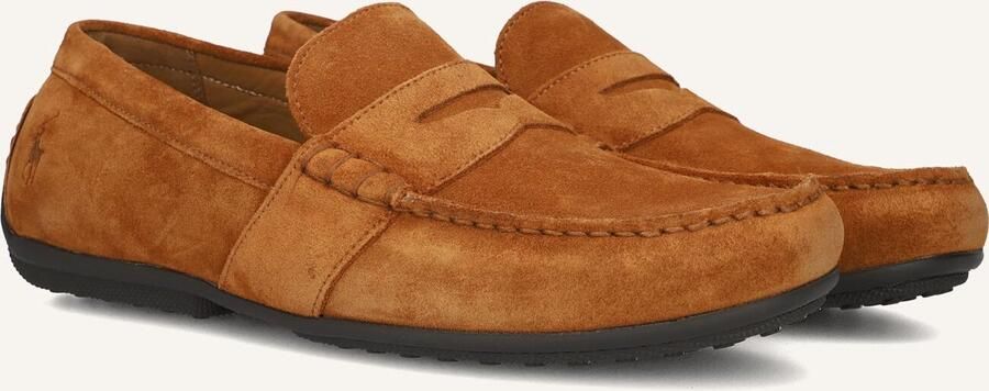 POLO RALPH LAUREN Ralph Lauren Mocassins Heren Reynold Maat: 43 Materiaal: Suède Kleur: Camel