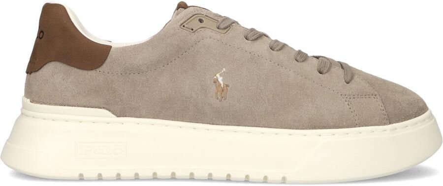 POLO RALPH LAUREN Ralph Lauren Lage Sneakers Heren Rlite Super Suède Taupe
