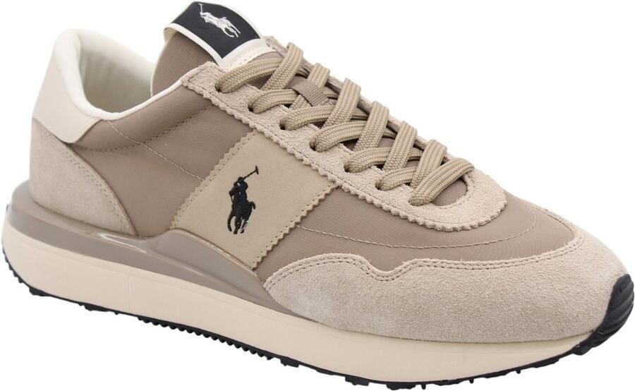 POLO RALPH LAUREN Ralph Lauren Lage Sneakers Heren Train 89 Maat: 41 Materiaal: Suède Kleur: Beige