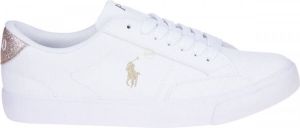 Ralph Lauren Polo Theron IV Wit-Gouden Sneaker