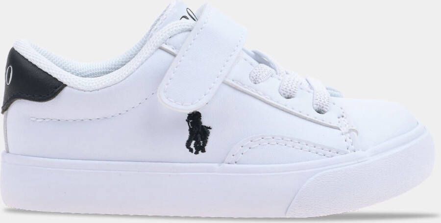 POLO RALPH LAUREN Theron V Ps Lage sneakers Leren Sneaker Wit