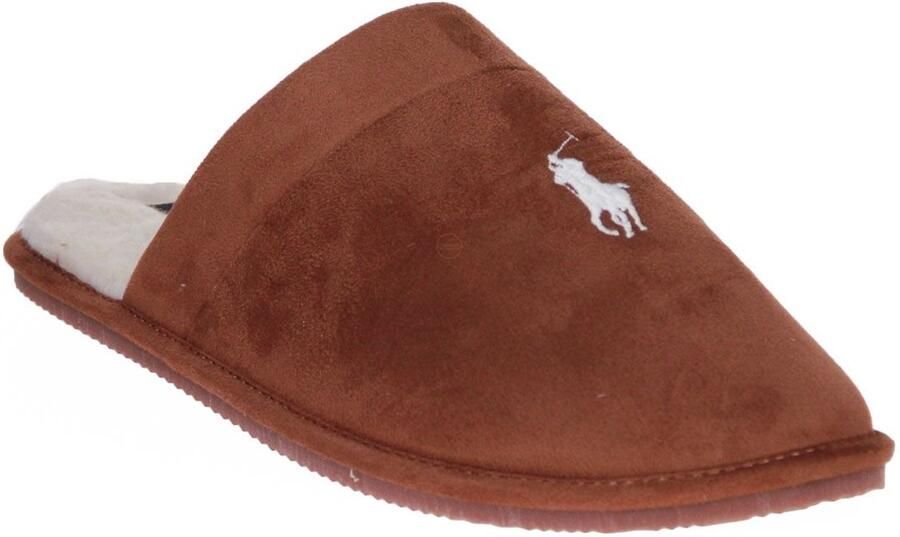 Polo Ralph Lauren Gezellige Fabro Pantoffels Brown Heren
