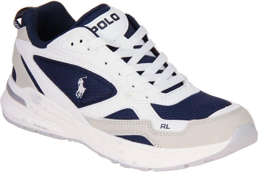 Ralph Lauren Polo Trackster 275 Sneaker Blauw-Wit