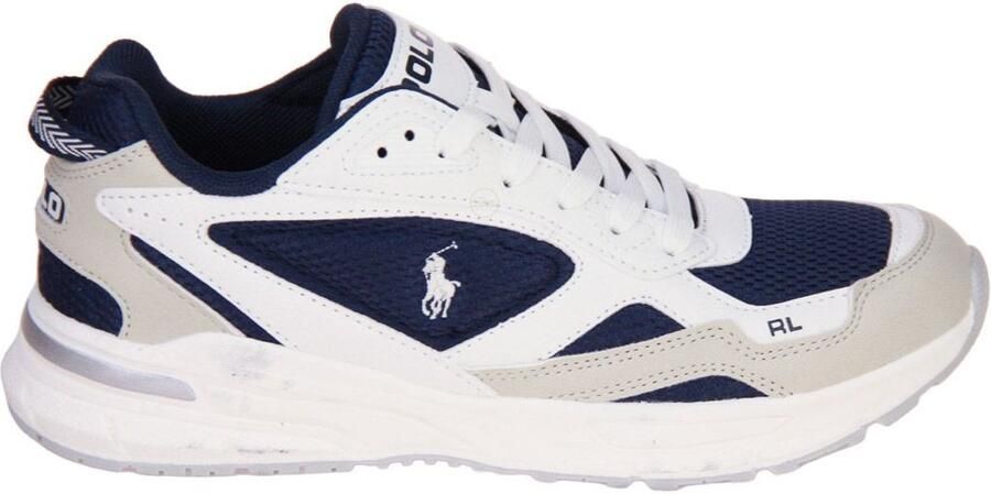Ralph Lauren Polo Trackster 275 Sneaker Blauw-Wit