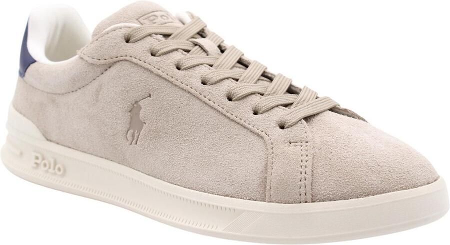 POLO RALPH LAUREN Ralph Lauren Lage Sneakers Heren Heritage Court Ii Maat: 40 Materiaal: Suède Kleur: Beige - Foto 3