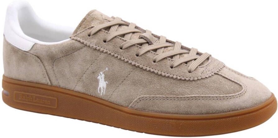 Polo Ralph Lauren Leren sneakers met logodetail model 'TRAIN'