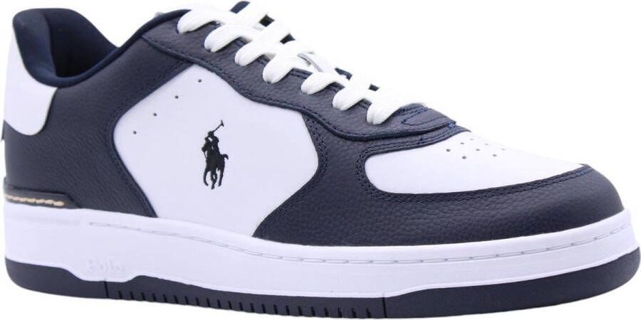 POLO RALPH LAUREN Ralph Lauren Lage Sneakers Mastercourt Maat: 44 Materiaal: Leer Kleur: Wit