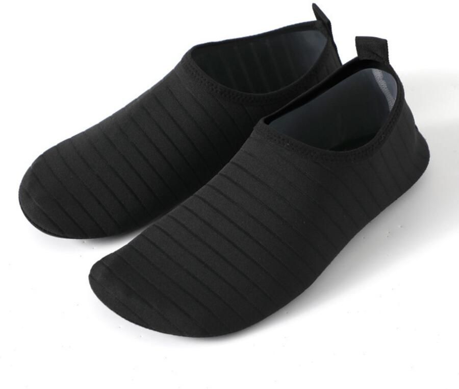 RAMBUX Waterschoenen Unisex Zwemschoenen & Aqua Shoes Antislip Zool Sneldrogend Strand & Zwembad Zwart