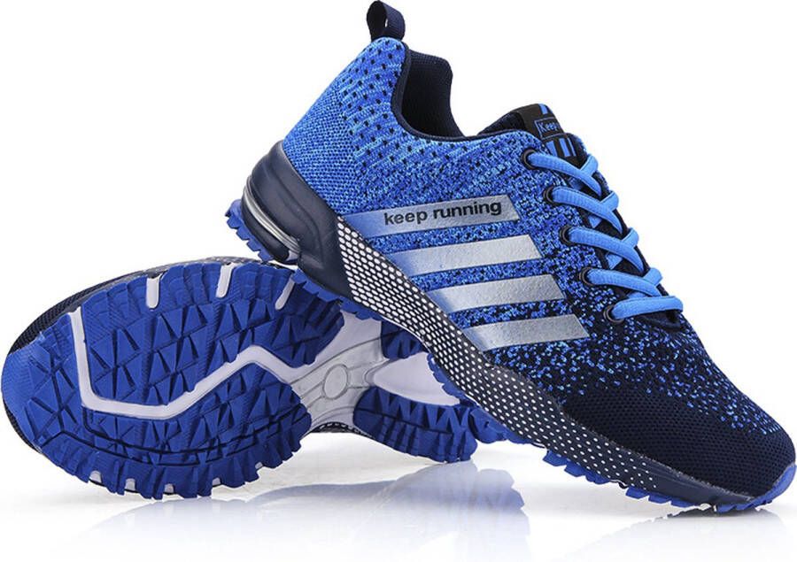 RAMBUX Sneakers Blauw Zomer Sportschoenen Hardloopschoenen Slijtvast & Ade d Lichtgewicht Wandelschoenen