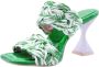 Ras Elegante Hakken Muiltjes Green Dames - Thumbnail 10