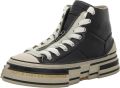 REBECCA WHITE VT22A-1 BLACK+OLIVE dames sneakers zwart - Zwart