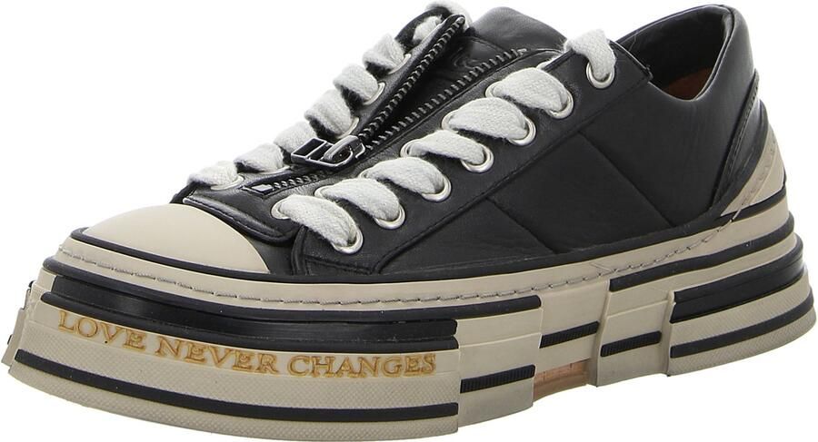 REBECCA WHITE VW02L-4 BLACK dames sneakers zwart
