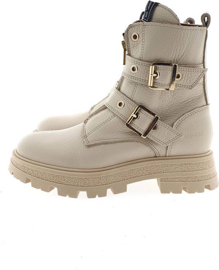 Red-rag 11236 222 Beige Nappa Biker boots