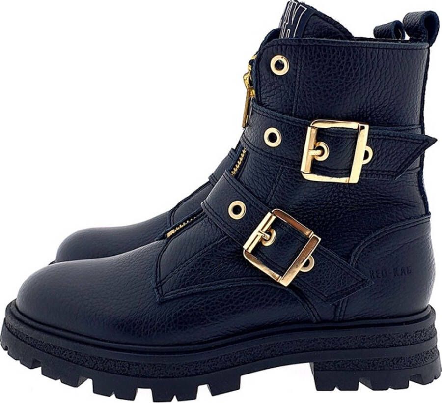 Red-rag 11236 922 Black Nappa Biker boots - Foto 2