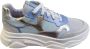 Red-Rag 12526 sneaker blauw combi - Thumbnail 4