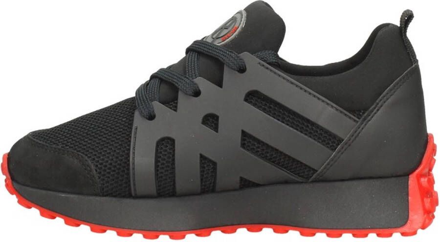 Red-Rag 13673 Lage sneakers Jongens Zwart