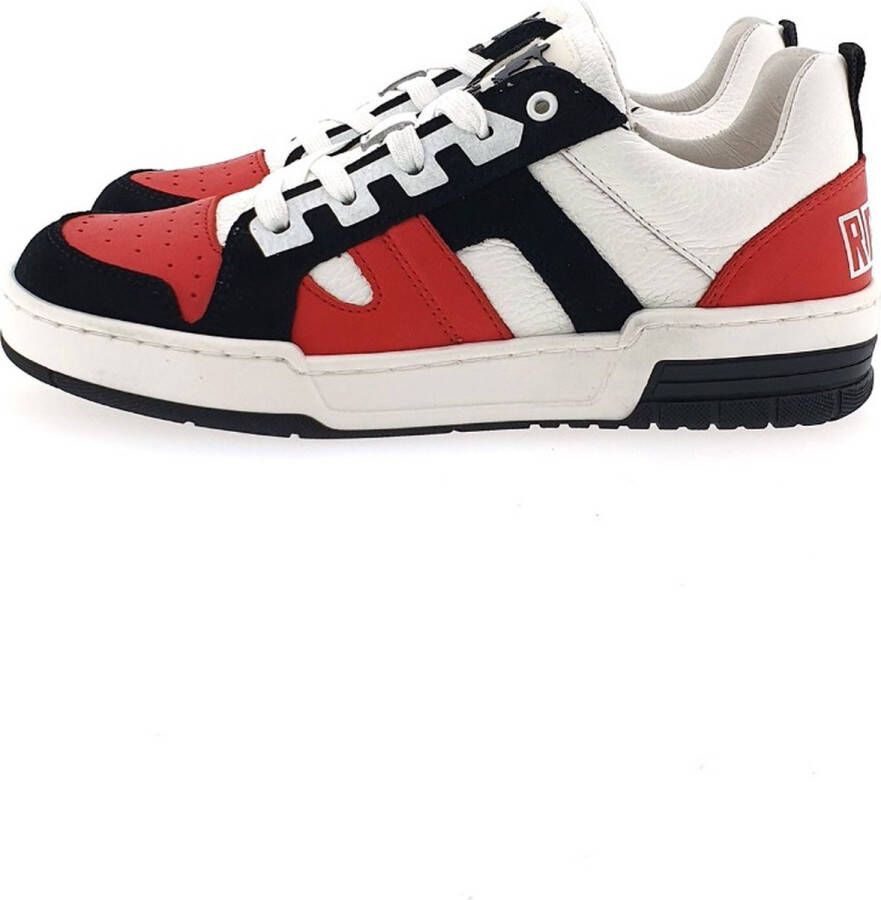 Red-Rag 13723 sneakers rood combi