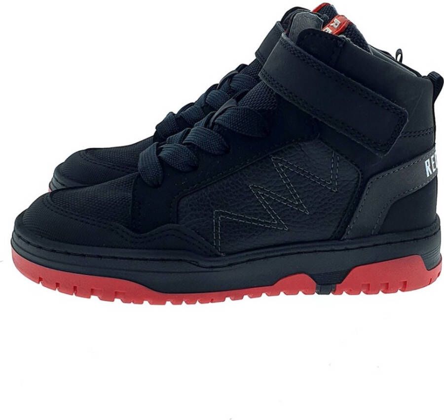 Red-Rag 13759 Hoge sneakers Jongens Zwart