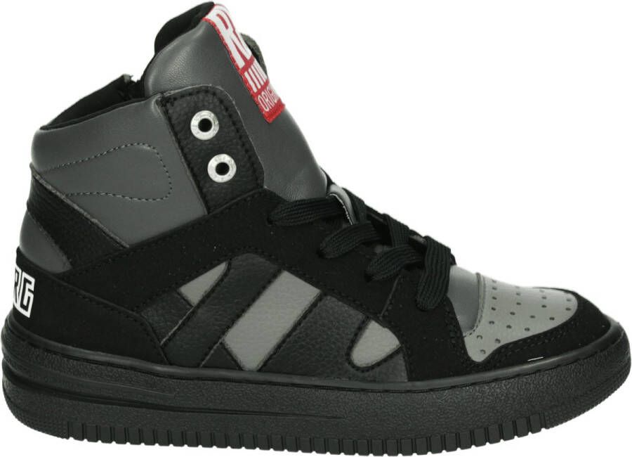 Red Rag 13785~~~~~~~~~~~~~~~~~~~~~~~~~ JongensHalf-hoogKindersneakers Zwart