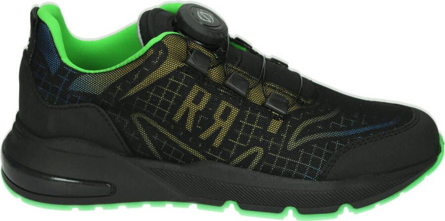 Red-Rag 13805 Lage sneakers Jongens Kids Zwart