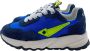 Red-Rag 13847 veter sneaker blauw combi - Thumbnail 5