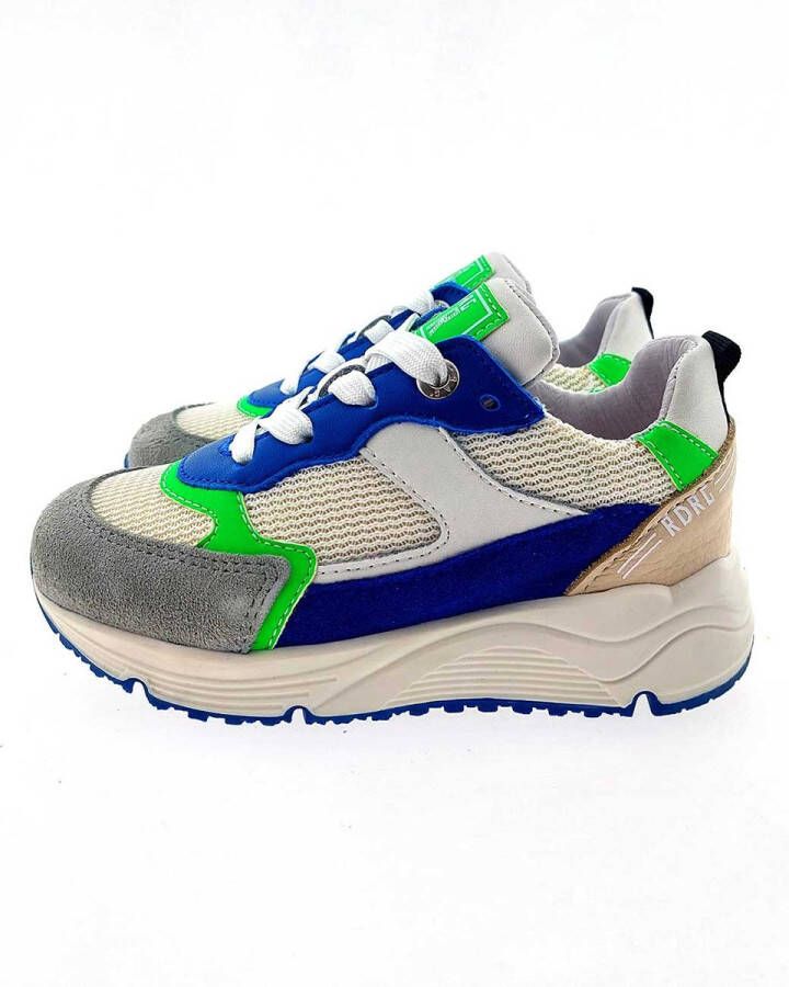 Red-Rag 13897 sneaker blauw combi