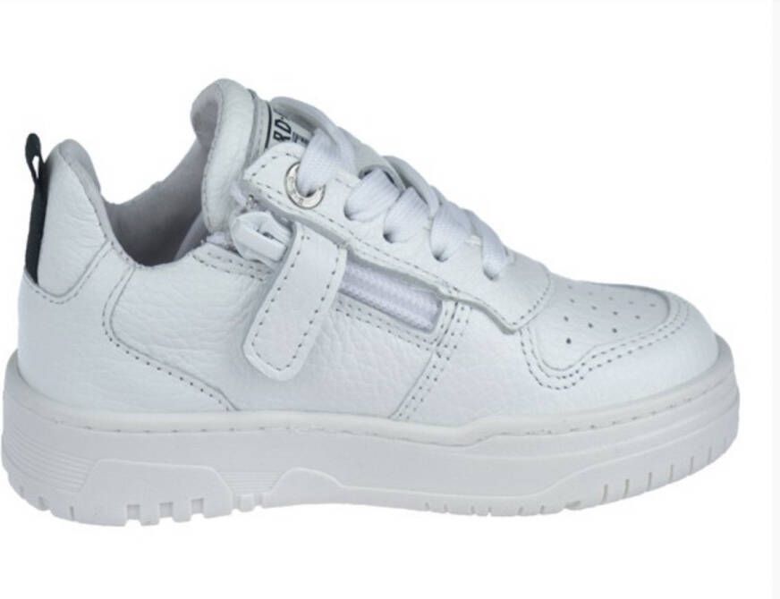 Red-Rag 13901 Sneakers Leren Sneaker Jongens Wit