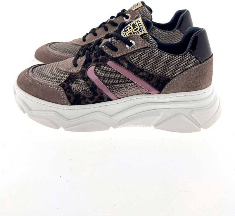 Red-Rag 13950 sneaker lever taupe