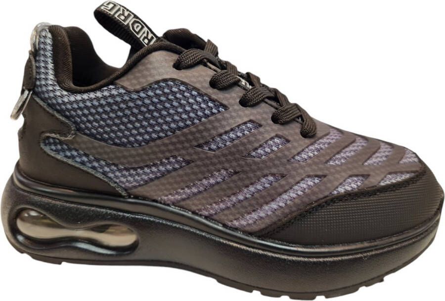 Red-Rag 15823 899 Grey Combi Jongens Sneakers Grijs