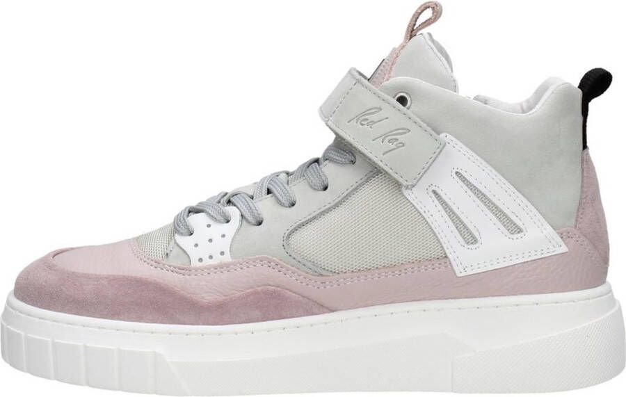 Red-Rag Red Rag 71306 Hoge sneakers Leren Sneaker Dames Paars - Foto 2