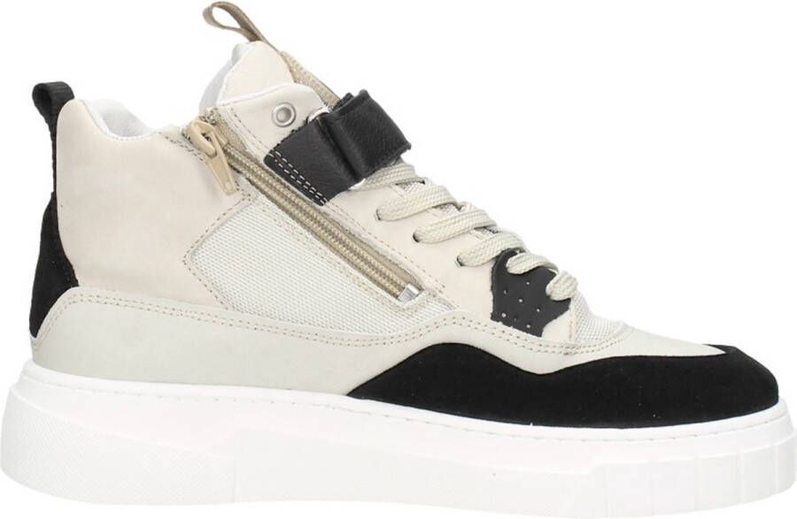 Red-Rag Red Rag 71306 Hoge sneakers Leren Sneaker Dames Zwart - Foto 2