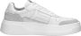 RED-RAG Lage Sneakers Dames 72118 Maat: 37 Materiaal: Leer Kleur: Wit - Thumbnail 1