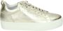 Red-Rag Red Rag Vrouwen Suède Effen Lage sneakers Damesschoenen 74402 Goud - Thumbnail 3