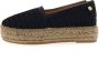 RED-RAG Espadrilles Dames 78182 Maat: 39 Materiaal: Papierstro Kleur: Zwart - Thumbnail 2