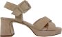 RED-RAG Sandalen Dames 78560 Maat: 40 Materiaal: Suède Kleur: Beige - Thumbnail 2