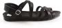 Red-Rag 79226 Volwassenen Platte sandalenDames Sandalen Zwart - Thumbnail 2