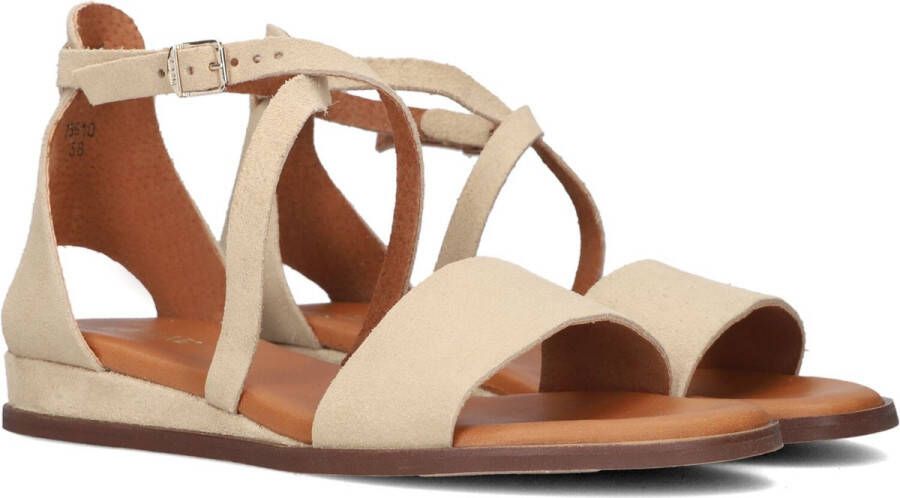 RED-RAG Sandalen Dames 79610 Suède Beige