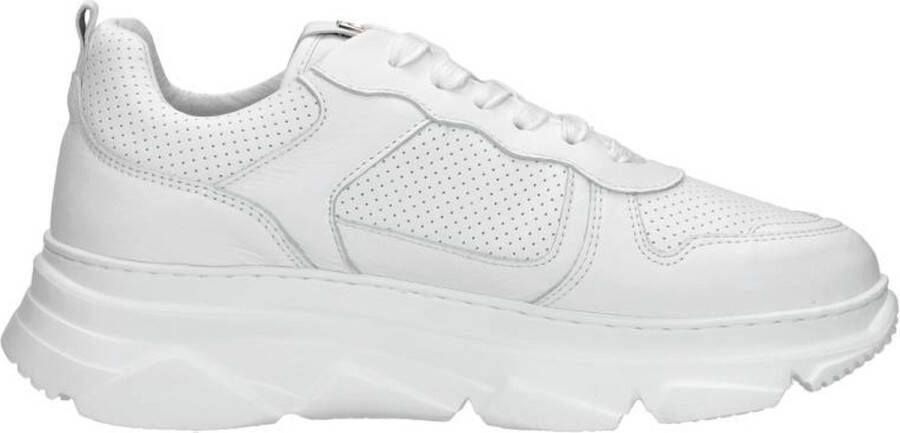 RED-RAG Lage Sneakers Dames 71566 Maat: 36 Materiaal: Leer Kleur: Wit - Foto 2