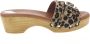 Red-Rag Dames Slippers 79608-059 Leopard Multi - Thumbnail 12