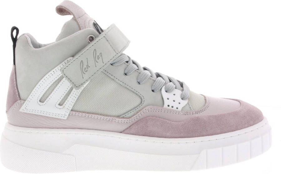 Red-Rag Red Rag 71306 Hoge sneakers Leren Sneaker Dames Paars - Foto 3