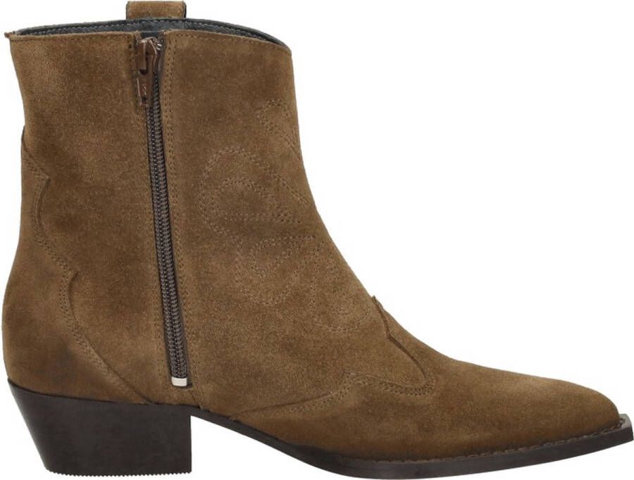 Red Rag Enkellaarsjes Hak Enkellaarsjes Hak Taupe