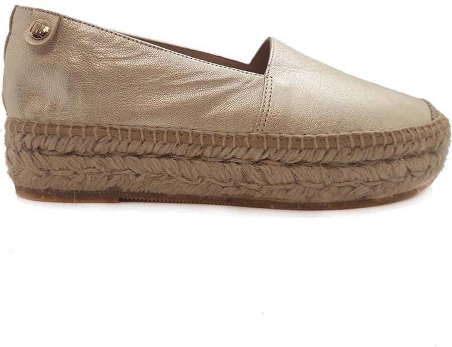 Red-Rag Gouden Espadrilles | Red Rag 78136 - Schoenen.nl