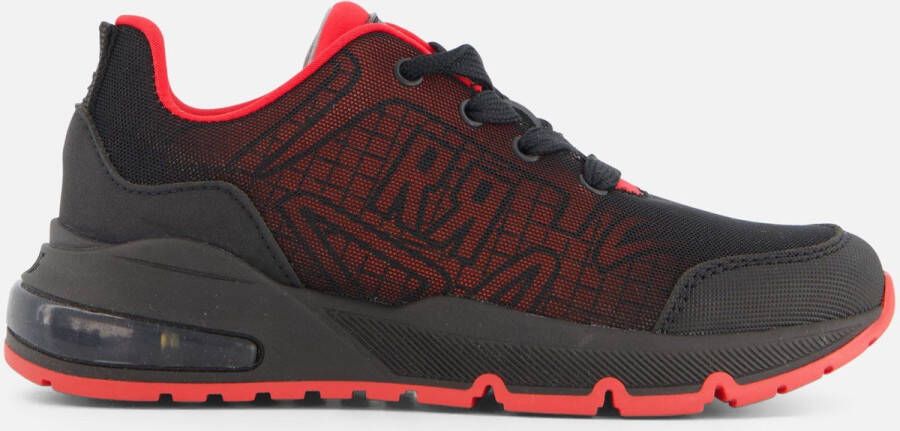 Red-Rag Low Cut Sneakers rood Textiel