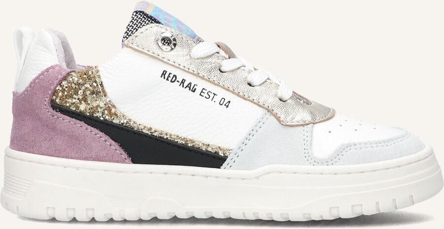 Red-Rag 11282 Sneakers Meisjes Leren Sneaker Wit