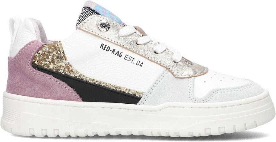 Red-Rag 11282 Sneakers Meisjes Leren Sneaker Wit