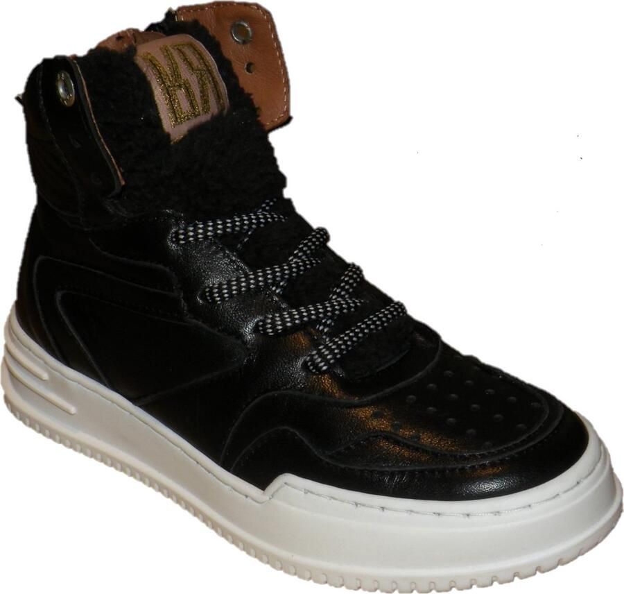 RED-RAG Hoge Zwarte Sneakers | Red Rag 13222