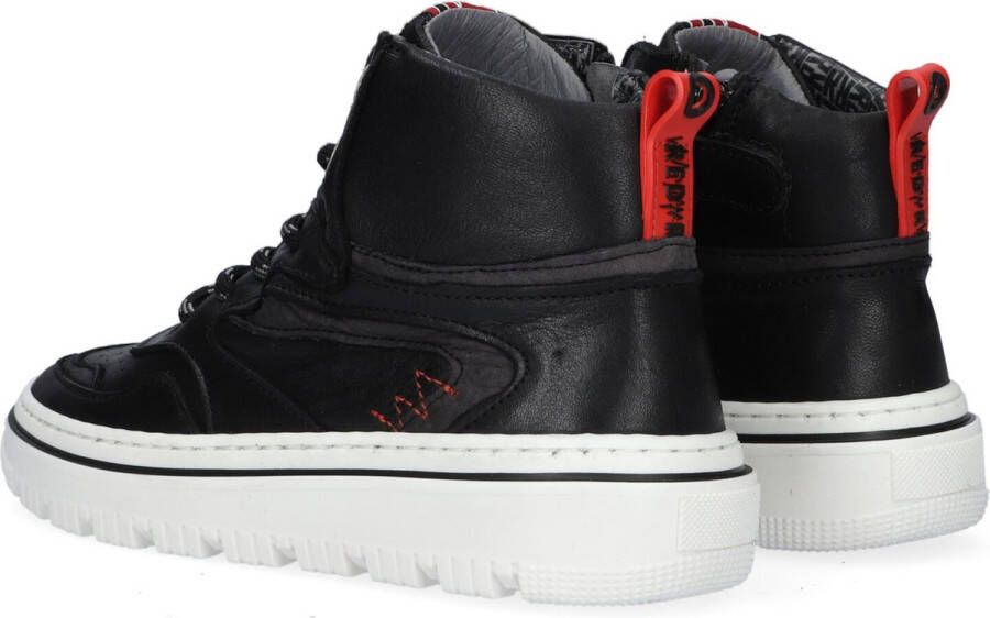 Red-Rag Red Rag 13515 Hoge sneakers Leren Sneaker Jongens Zwart - Foto 9